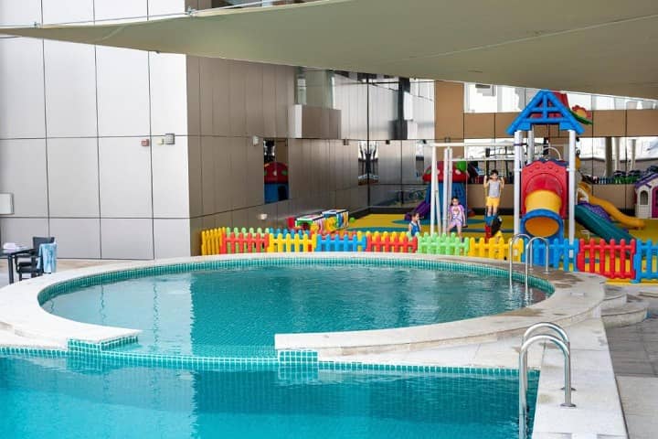 8 Children Play Area and Pool