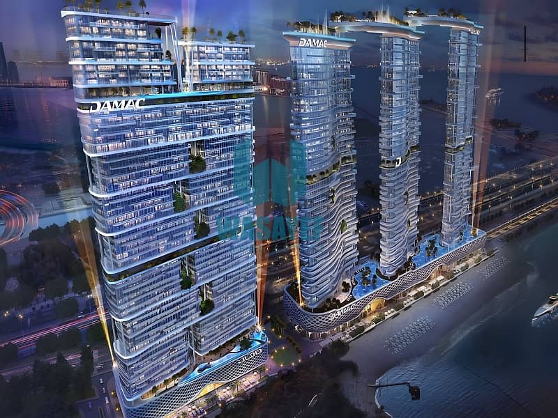 位于迪拜港，卡瓦利达马克海湾综合公寓 1 卧室的公寓 2950000 AED - 7307986