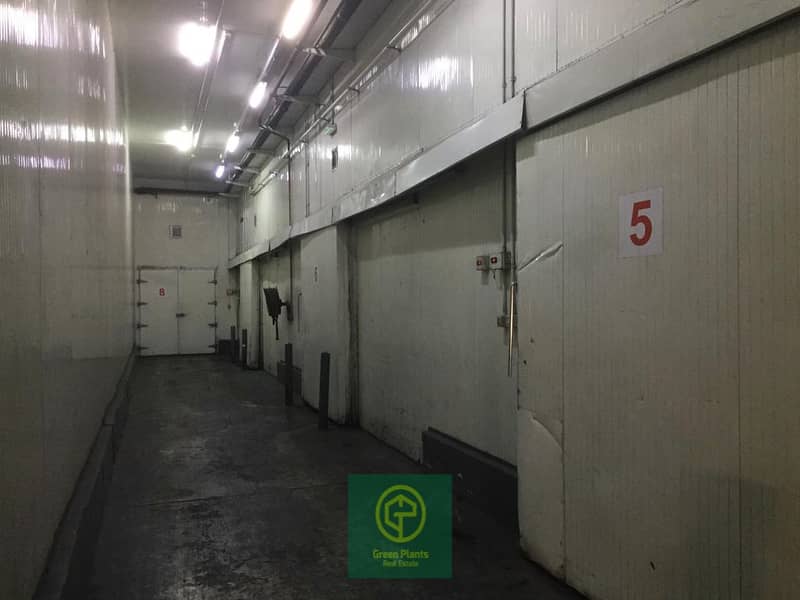 Al Qusais 15,000 sq. Ft cold store with built-in 8 chambers. Al Qusais 15,000 sq. Ft cold store with built-in 8 chambers.