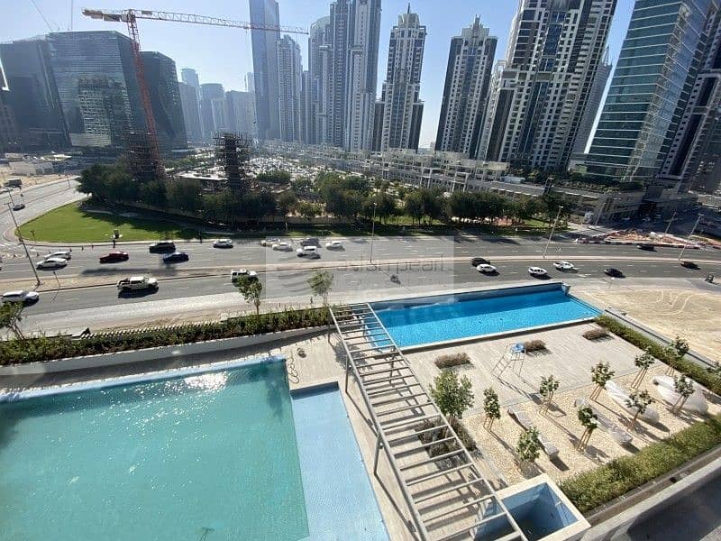 Spacious and Bright Unit | Pool View | Unfurnished