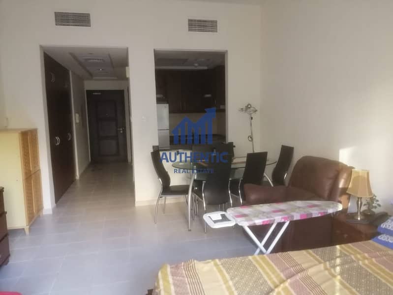 Fully Furnished Large Studio |Near to metro |@ 38k 4 chq