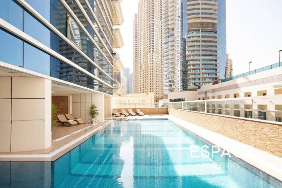 位于迪拜码头，巴塞洛公寓 1 卧室的公寓 132000 AED - 7316059