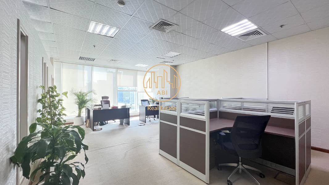 Fully Fitted Office Near Metro / Al Manara Tower