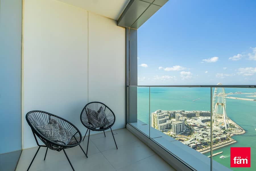 High Floor I Furnished | Floor-to-ceiling windows