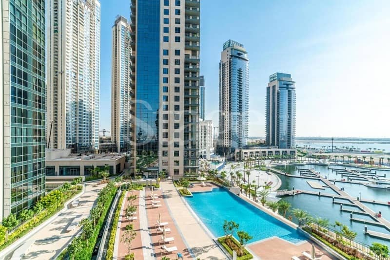 شقة في مساكن خور دبي 3 شمال،دبي كريك ريزيدنس،مرسى خور دبي 2 غرف 2300000 درهم - 6809747