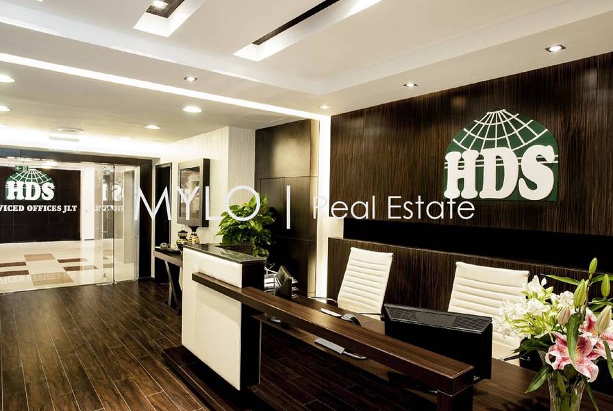 JLT Low Price Furnished Office Lake View
