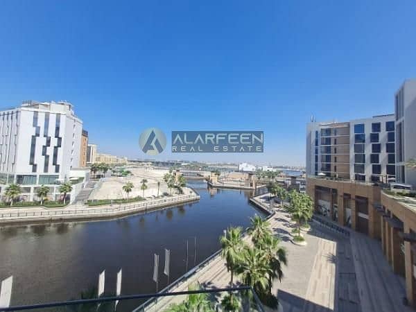 Pool & Canal View | Luxurious 2BR+ Maid | Ready To Move In