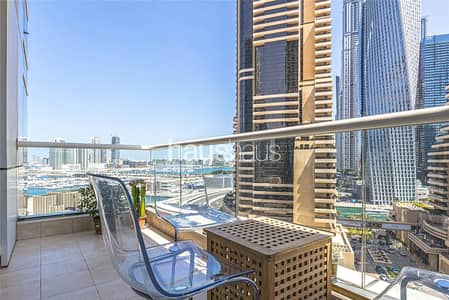 1 Bedroom Apartment for Rent in Dubai Marina, Dubai - Fully Furnished | Palm View | Vacant Now