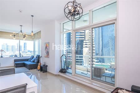شقة 1 غرفة نوم للايجار في دبي مارينا، دبي - شقة في برج بوتانيكا،دبي مارينا 1 غرفة 115000 درهم - 7326692