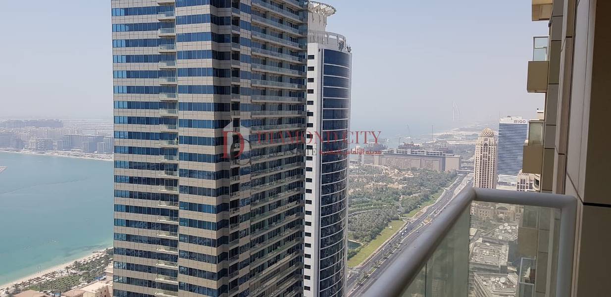 Hot Price 2 BR @90k | Higher Floor| Sulafa Tower