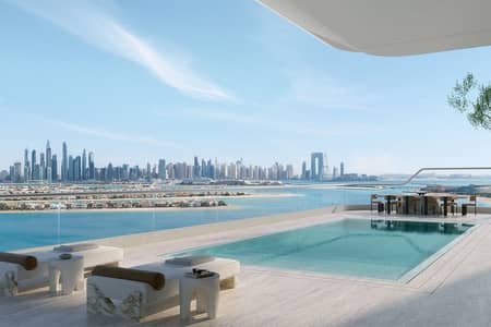 4 Bedroom Apartment for Sale in Palm Jumeirah, Dubai - 4 Bedroom Apartment Simplex with Pool