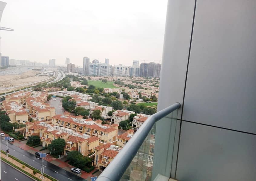 شقة في برج كريكيت،مدينة دبي الرياضية 1 غرفة 38000 درهم - 6866589