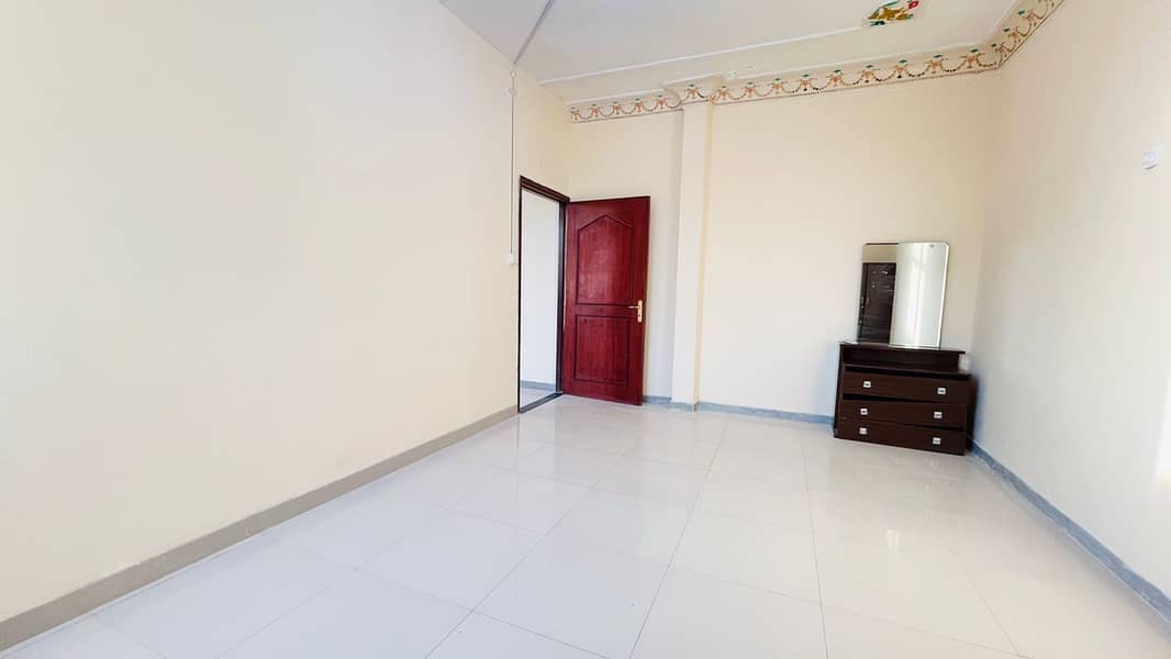 Good Quality Spacious 1 Bedroom | Indian School & NMC Clinic | Free Parking Facility | Muroor 25 Street.