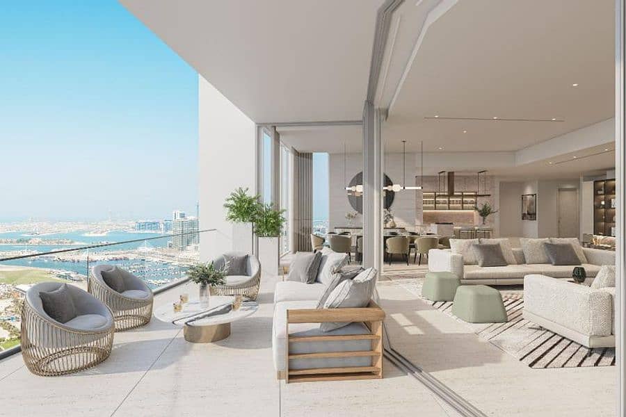 位于迪拜码头，LIV 滨海大厦 5 卧室的顶楼公寓 25000000 AED - 6966951