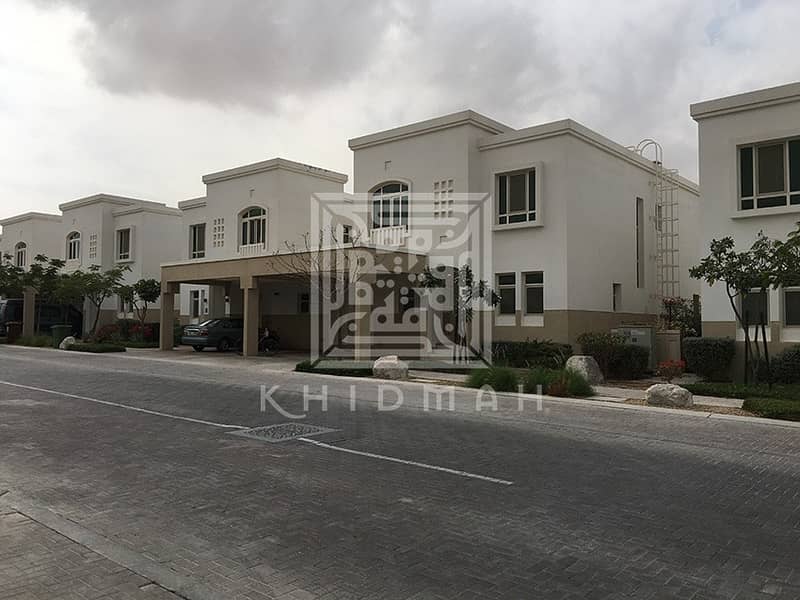 Upgraded and well-maintained park view 3 1 villa in Al Ghadeer