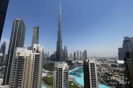 2 Bedroom Flat for Rent in Downtown Dubai, Dubai - Vacant Now | Two Bedrooms | High Floor