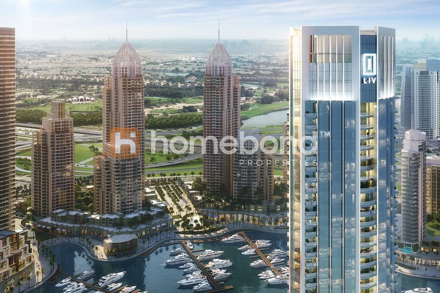 位于迪拜码头，LIV 滨海大厦 4 卧室的顶楼公寓 22999548 AED - 6818385