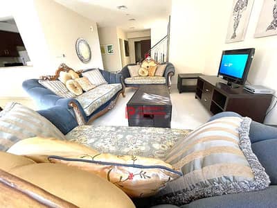 3 Bedroom Villa for Rent in Reem, Dubai - With Maids room | Fully furnished | Swimming Pool