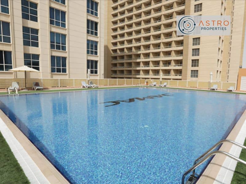 شقة في برج ليك سايد C،ليك سايد،مدينة دبي للإنتاج 1 غرفة 40000 درهم - 7309093