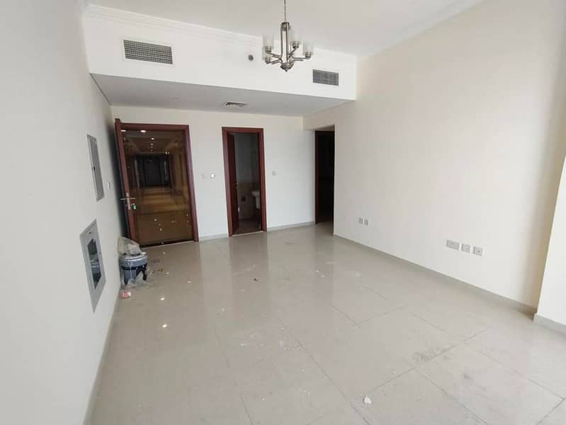 (The largest apartments in Ajman) - 2BHK with sea views ((free AC)) wall safes - for annual rent