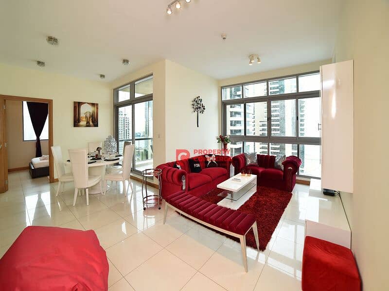 位于迪拜码头，蓝色鸢尾大厦 3 卧室的公寓 3100000 AED - 6786334