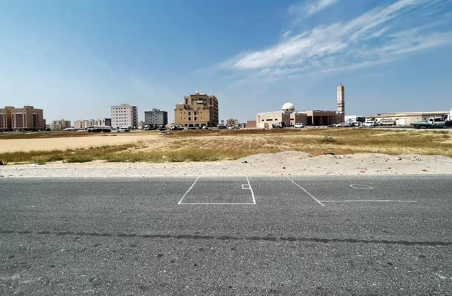 Opportunity for sale residential and commercial land in Al Jurf 3 excellent location Neighbor streets close to Sheikh Mohammed Bin Rashid Street