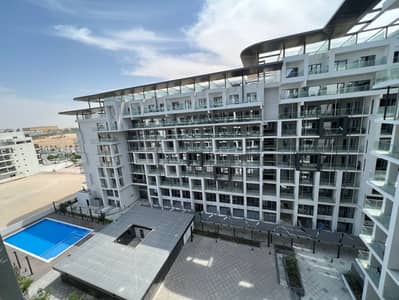 1 Bedroom Flat for Rent in Masdar City, Abu Dhabi - Brand New  |  High Floor   | Nice View  |   4  payment . + Balcony + pool + GYM