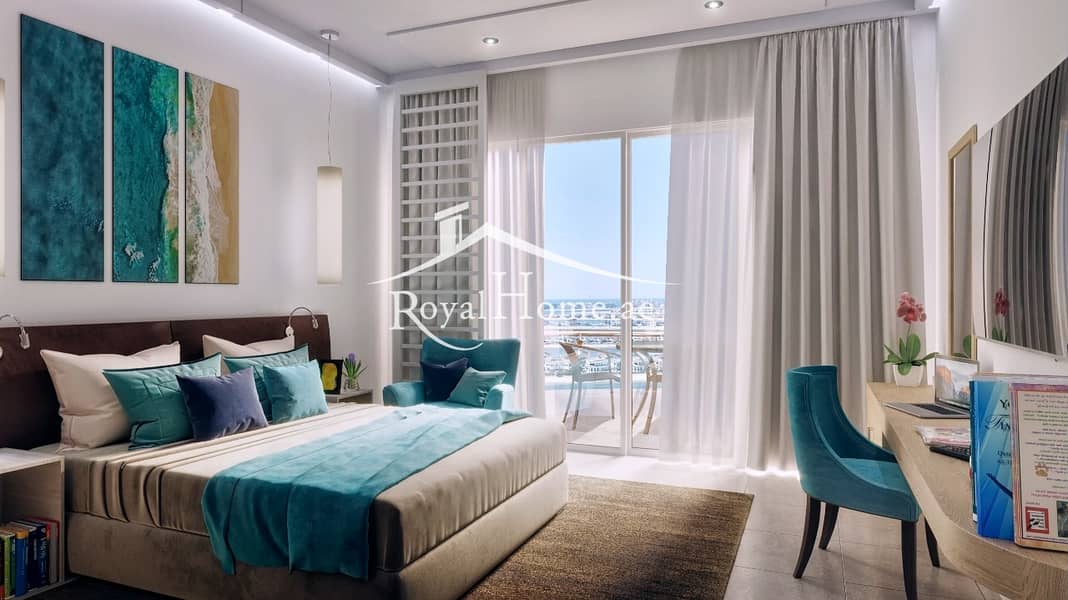 Marina view|1 bedroom||Seven city in Jlt| post payment plan