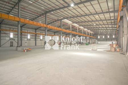 Warehouse for Rent in Jebel Ali, Dubai - Brand New Facility | 9.5 m Eaves | 800 kW