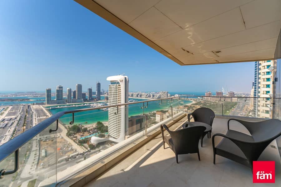 位于迪拜码头，乐活公寓公寓 4 卧室的公寓 950000 AED - 7354621