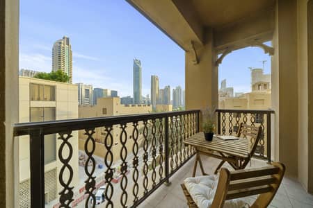 1 Bedroom Apartment for Rent in Downtown Dubai, Dubai - Balcony View