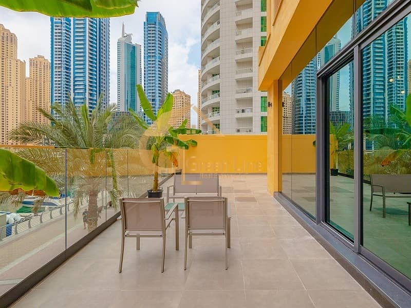 位于迪拜码头，迪拜滨海月亮塔 2 卧室的公寓 400000 AED - 6916875