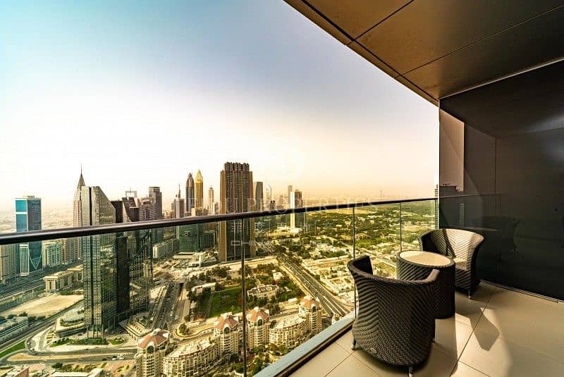 位于迪拜市中心，谦恭大道大厦 4 卧室的酒店式公寓 1250000 AED - 5988204