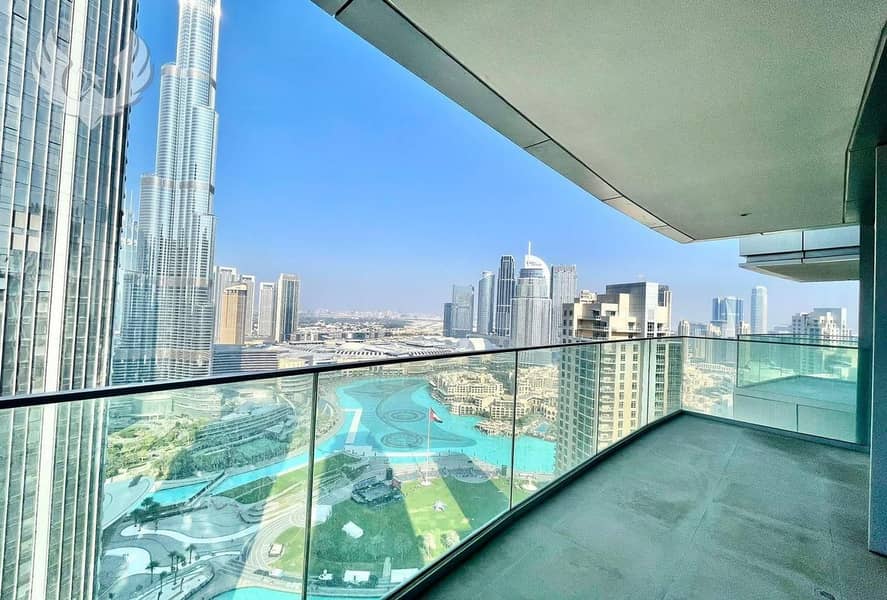 Luxury 3 Beds | Full Burj Khalifa View | Vacant