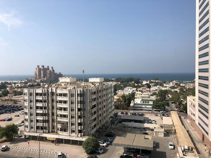 1 bhk full sea view with parking for rent in Ajman one tower