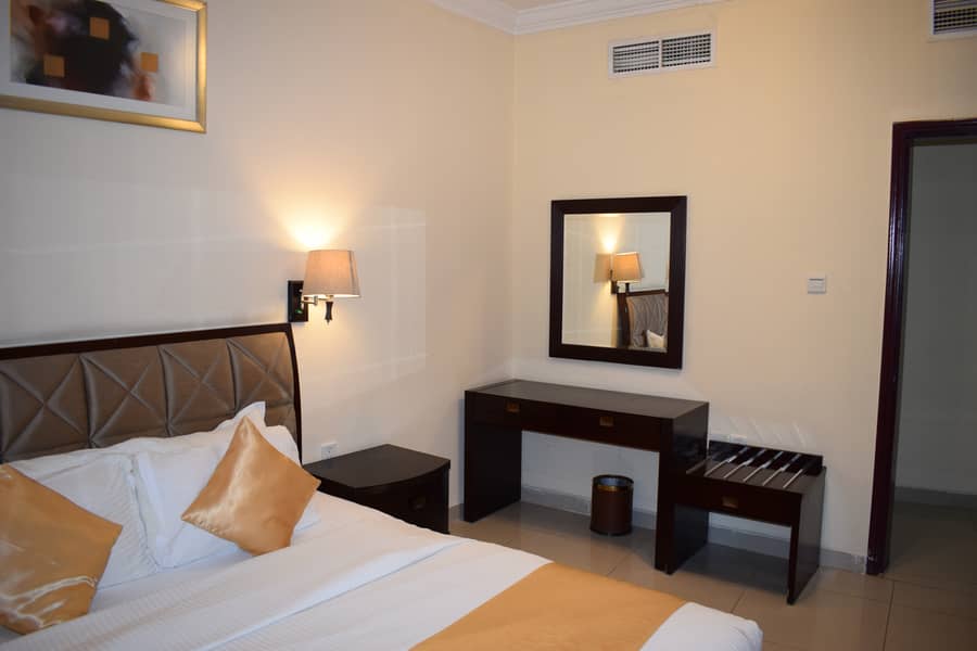 Apartment for rent on monthly basis in star hotel