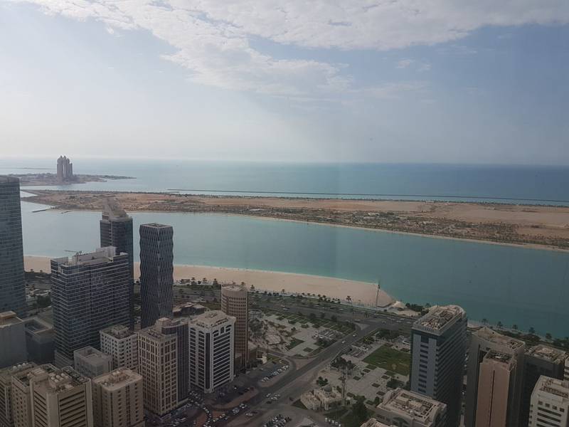One month free Sea View 3Br flat with facilities at Souq Mall