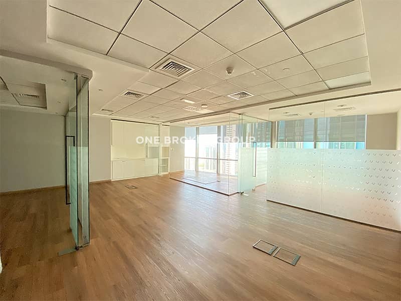 High Floor, Fitted Office with 3 Partitions