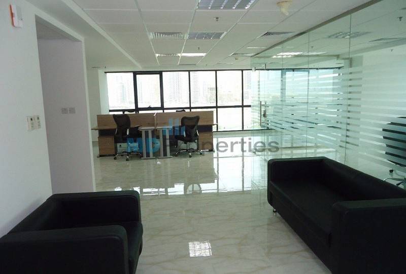 Fitted and Furnished Office with Partition in JLT JBC
