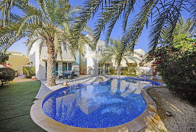 Exclusive Fully Upgraded 4 bed villa with private pool and Maid's room