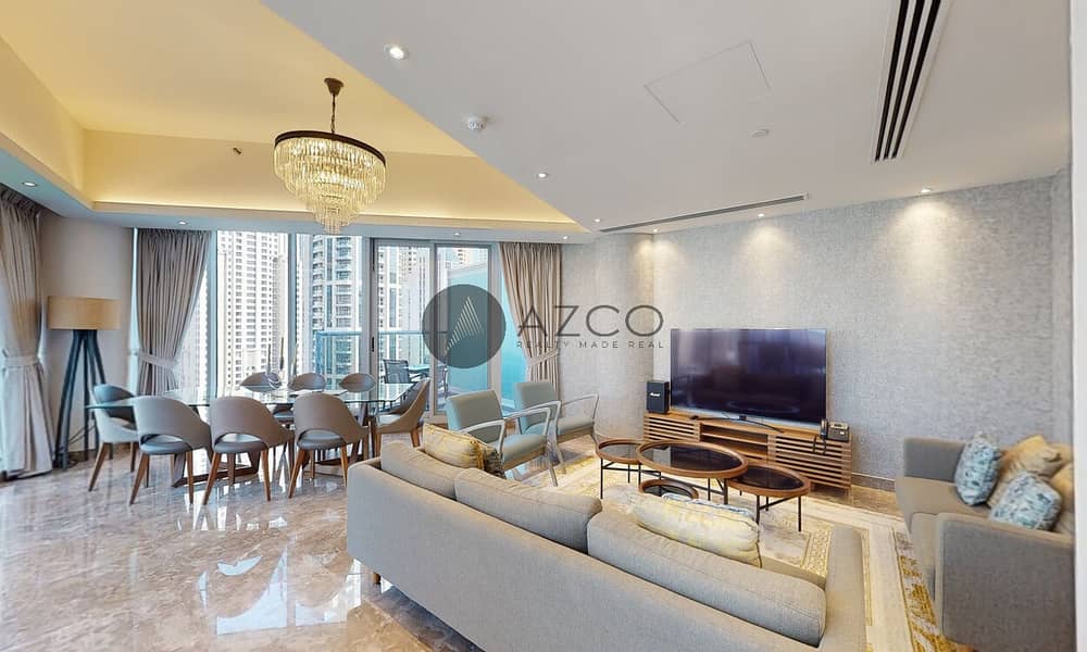 Fully Furnished | Marina View | Prime Location