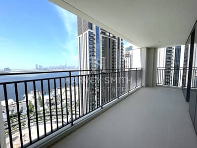 Burj and Creek Views | Brand New 3BR | High Floor