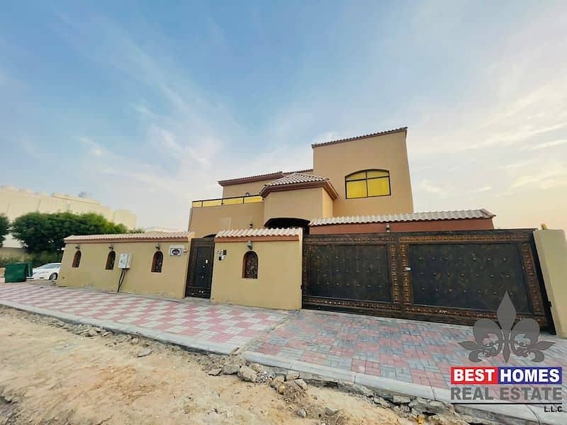 Amazing 5 Master Bedroom Furnished Villa For Sale In Mowaihat, Ajman