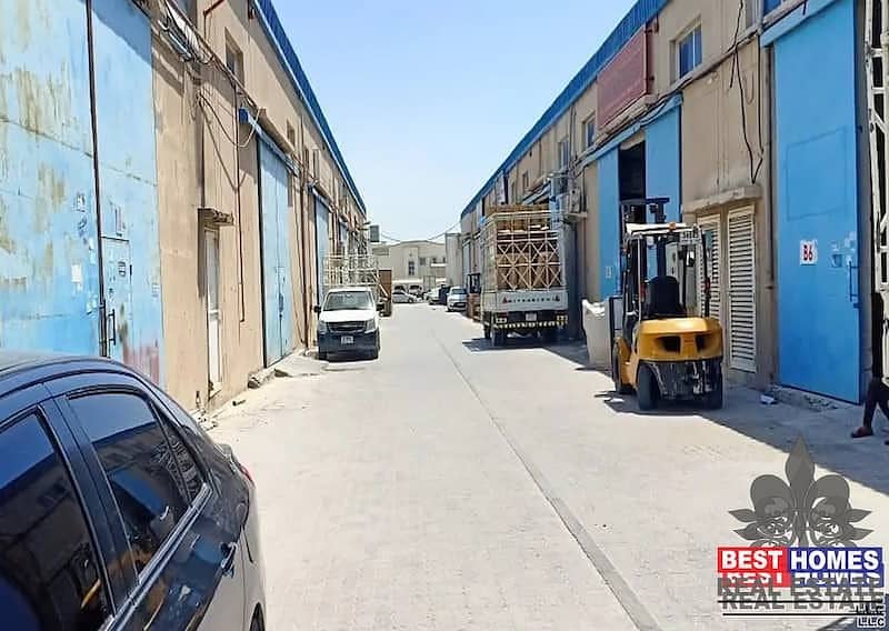 Warehouse | 4 payment | New Industrial area, Ajman