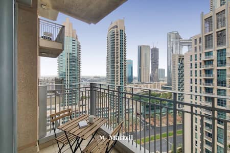 迪拜市中心， 迪拜 1 卧室公寓待租 - Balcony View