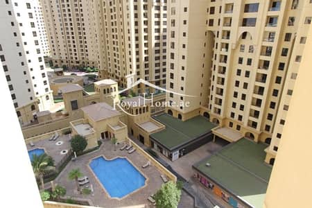 1 Bedroom Flat for Rent in Jumeirah Beach Residence (JBR), Dubai - Fully furn amazing One BR Rimal 3 for rent