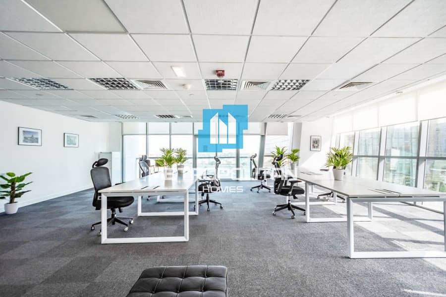 Furnished Office for Rent | Bright & Spacious