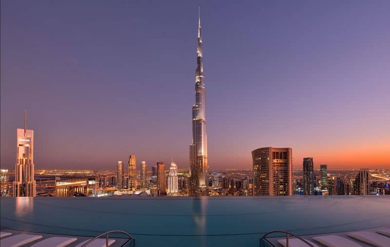 High Floor |Corner |Burj Khalifa/Sea View | Vacant