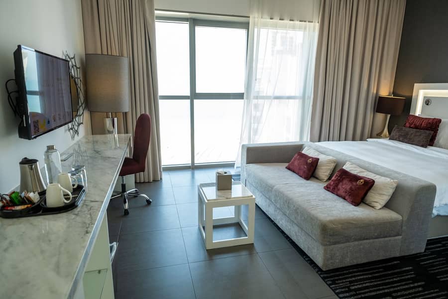 位于迪拜码头，迪拜滨海温德姆酒店 的酒店式公寓 650000 AED - 6000443