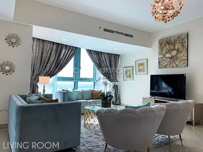 3 Bedroom Flat for Rent in Al Markaziya, Abu Dhabi - Furnished | No Chiller Fee | Luxurious Living